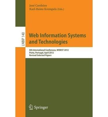 Tapa de Web Information Systems and Technologies