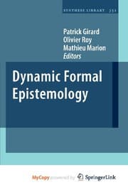 Tapa de Dynamic Formal Epistemology