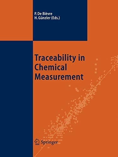 Tapa de Traceability in Chemical Measurement
