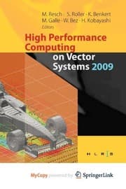 Tapa de High Performance Computing on Vector Systems 2009