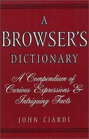 Tapa de Browser's Dictionary