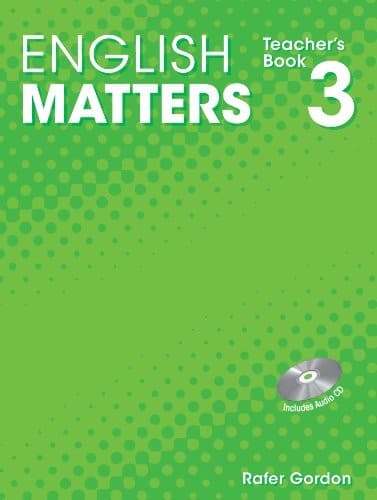 Tapa de English Matters  Level 3
