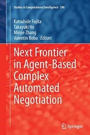 Tapa de Next Frontier in Agent-based Complex Automated Negotiation