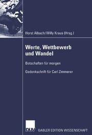 Tapa de Werte, Wettbewerb und Wandel