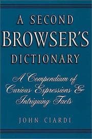 Tapa de A Second Browser's Dictionary
