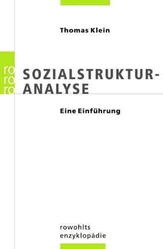 Tapa de Sozialstrukturanalyse