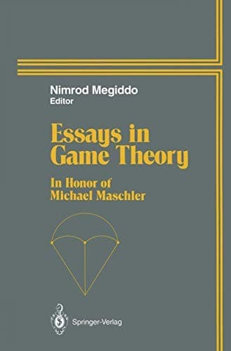 Tapa de Essays in game theory