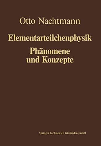 Tapa de Phänomene und Konzepte der Elementarteilchenphysik