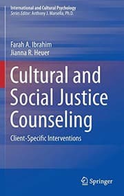Tapa de Cultural and Social Justice Counseling