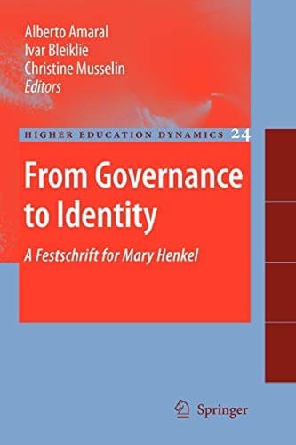 Tapa de From Governance to Identity
