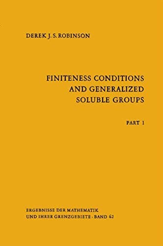 Tapa de Finiteness conditions and generalized soluble groups
