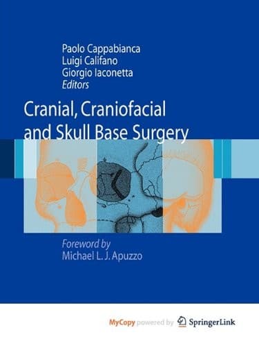 Tapa de Cranial, Craniofacial and Skull Base Surgery