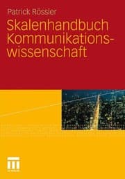 Tapa de Skalenhandbuch Kommunikationswissenschaft