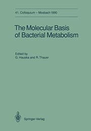 Tapa de The Molecular Basis of Bacterial Metabolism