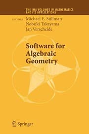 Tapa de Software for Algebraic Geometry