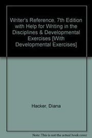 Tapa de Writer's Reference 7e with Help for Writing in the Disciplines & Developmental Exercises