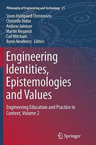 Tapa de Engineering Identities, Epistemologies and Values