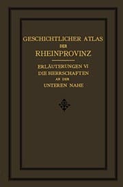 Tapa de Die Herrschaften des Unteren Nahegebietes