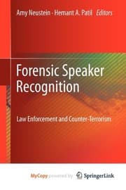 Tapa de Forensic Speaker Recognition