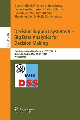 Tapa de Decision Support Systems V – Big Data Analytics for Decision Making
