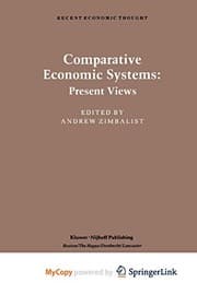 Tapa de Comparative Economic Systems