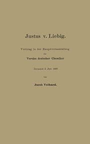 Tapa de Justus V. Liebig