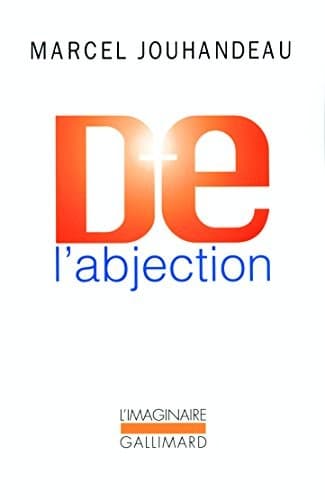 Tapa de De l'abjection