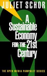 Tapa de A sustainable economy for the 21st century