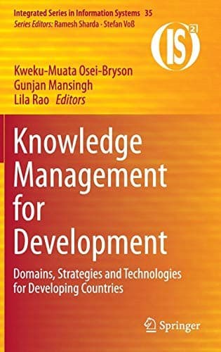 Tapa de Knowledge Management for Development