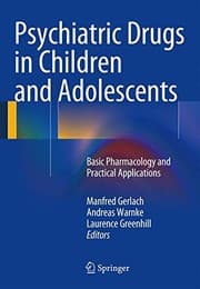 Tapa de Psychiatric Drugs in Children and Adolescents
