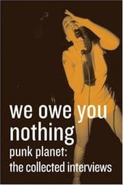 Tapa de We owe you nothing