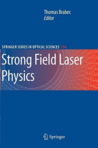 Tapa de Strong Field Laser Physics