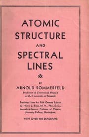 Tapa de Atomic structure and spectral lines