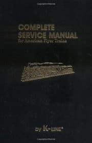 Tapa de Complete service manual for American Flyer trains