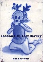 Tapa de Lessons in Taxidermy