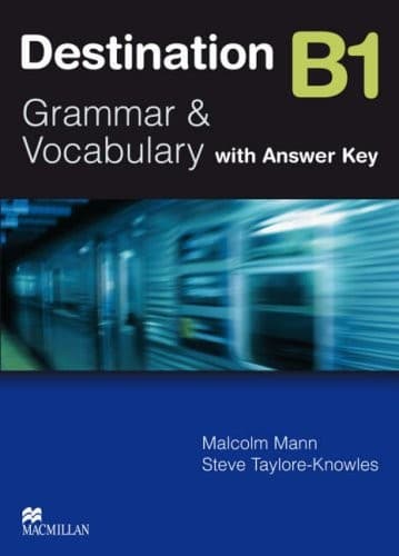 Tapa de Destination Grammar B1