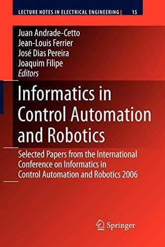 Tapa de Informatics in Control Automation and Robotics
