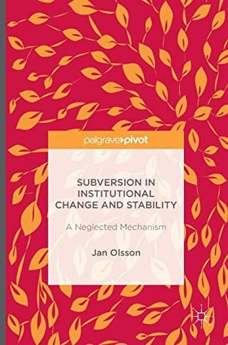 Tapa de Subversion in Institutional Change and Stability