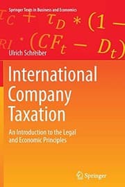 Tapa de International Company Taxation