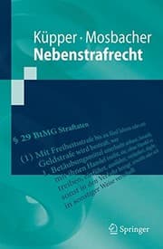 Tapa de Nebenstrafrecht