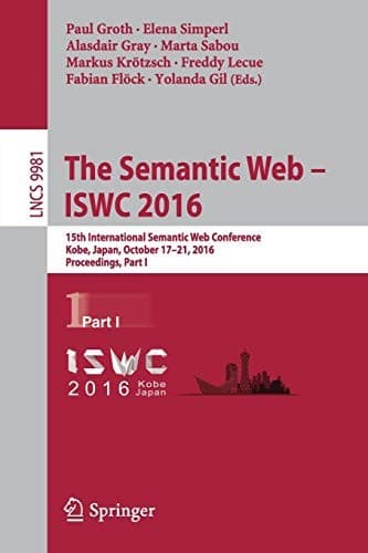 Tapa de The Semantic Web – ISWC 2016