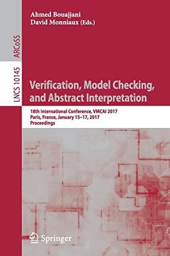 Tapa de Verification, Model Checking, and Abstract Interpretation