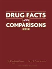 Tapa de Drug Facts and Comparisons 2011