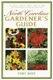 Tapa de North Carolina gardener's guide