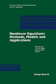 Tapa de Nonlinear Equations