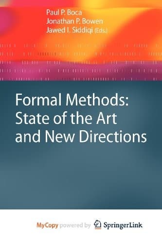 Tapa de Formal Methods