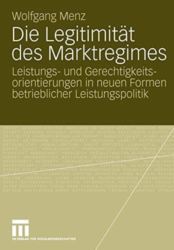 Tapa de Die Legitimität des Marktregimes