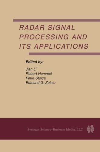 Tapa de Radar Signal Processing and Its Applications