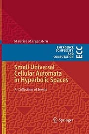 Tapa de Small Universal Cellular Automata in Hyperbolic Spaces