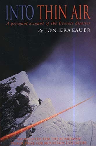 Tapa de Into Thin Air [Jul 01, 2011] Krakauer, Jon